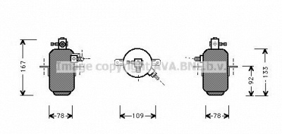 AVA QUALITY COOLING msd007 -  Осушитель, кондиционер